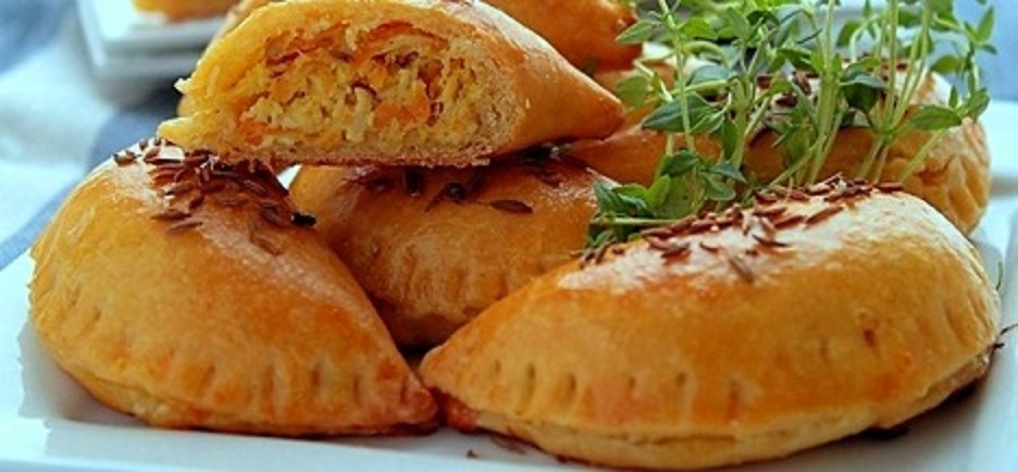 Chaussons farcis aux blanc et foie de volaille