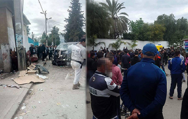 Vidéo/Blida: Un fourgon fauche des écoliers