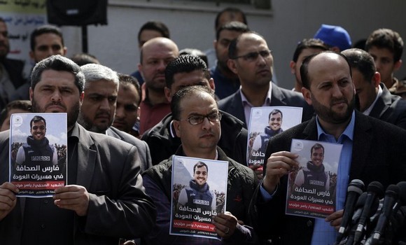 RSF condamne « les tirs délibérés » de l&rsquo;armée israélienne contre des journalistes palestiniens