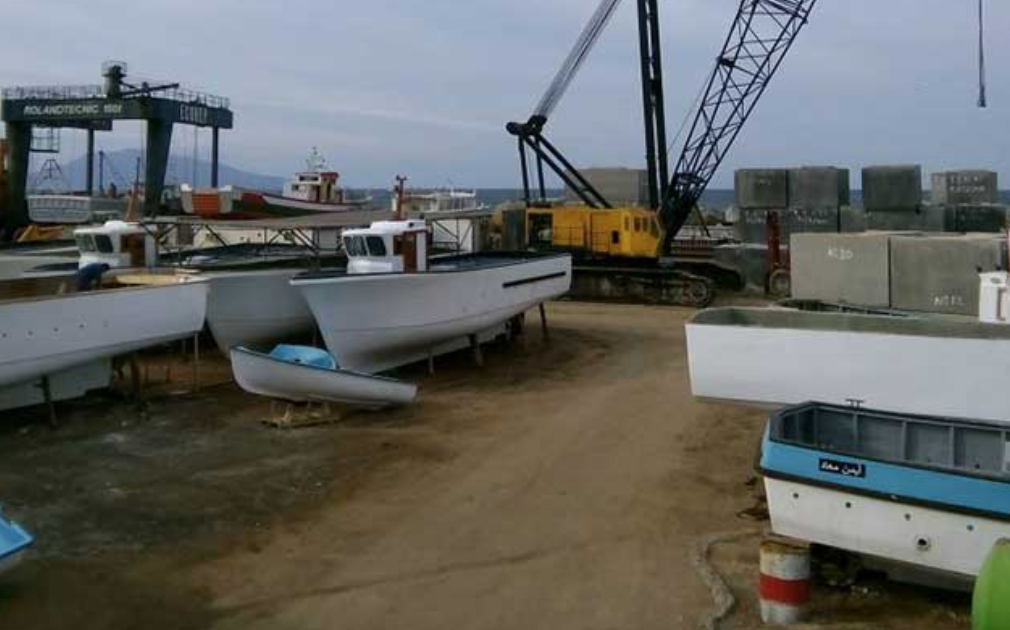 Le chantier naval de Bouharoun totalement livré à fin 2018