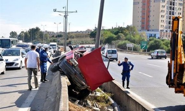 Accidents de la circulation : 5 morts et 287 blessés dans les zones urbaines en une semaine