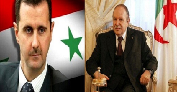 Bouteflika félicite son homologue syrien à l’occasion du 72e anniversaire de l’indépendance de son pays