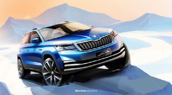 Salon de Pékin 2018 : Skoda dévoile les sketchs du crossover Kamiq