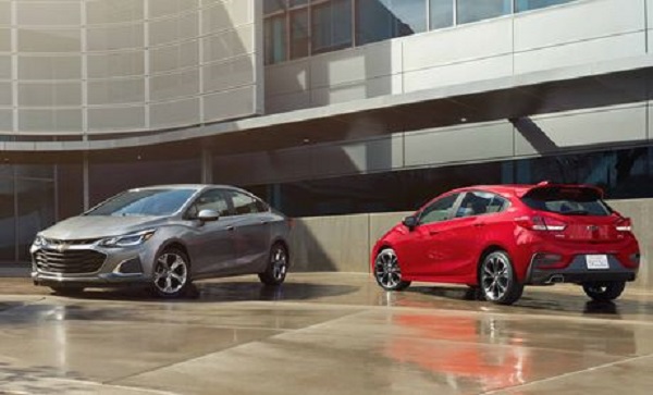 General Motors : Case restylage pour la Chevrolet Cruze