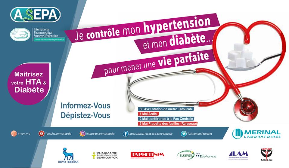 Campagne de sensibilisation HTA/DIABÈTE