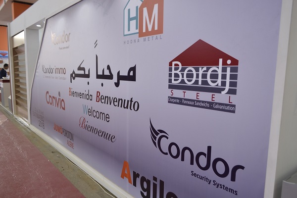 21ème édition du salon international du Bâtiment, des Matériaux de Construction et des Travaux Publics, BATIMATEC: Condor Group présente ses produits à travers ses filiales
