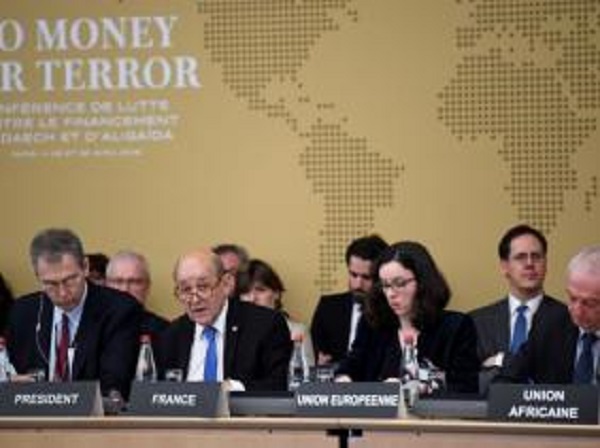 Conférence de Paris: 72 Etats et 20 organisations internationales s&rsquo;engagent sur 10 mesures pour lutter contre le financement du terrorisme