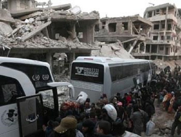 Jaich al islam se résout à quitter la dernière poche rebelle dans la ghouta : Damas respire enfin