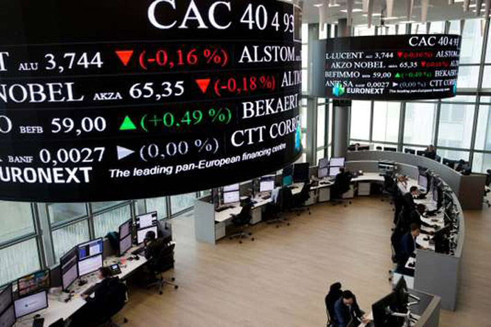 Profitant d&rsquo;indicateurs favorables : Les Bourses européennes clôturent en hausse