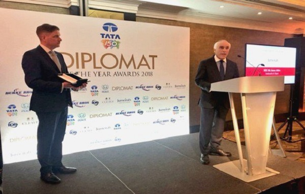 Amar Abba élu à Londres « Ambassadeur de l’année »