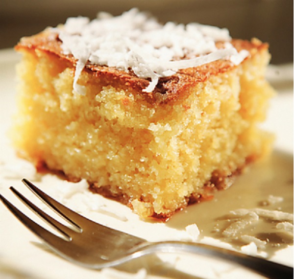 Gâteau de semoule aux agrumes