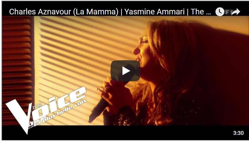 Vidéo: L’Algérienne Yasmine Ammari se qualifie au tour suivant de « The Voice »