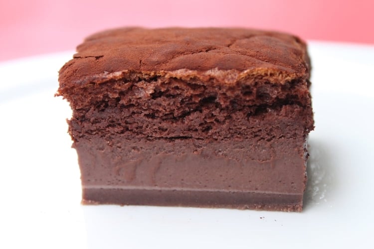 Gâteau au chocolat magique
