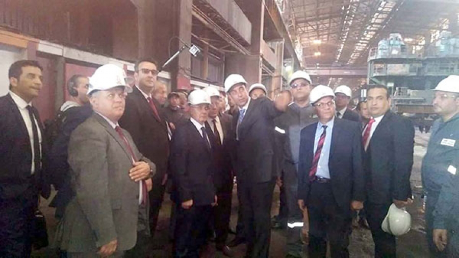 Youcef Yousfi au Complexe sidérurgique Sider : «Vous n’êtes plus seuls sur le marché»