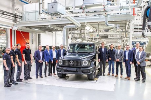Daimler : Début de production pour le Mercedes Classe G