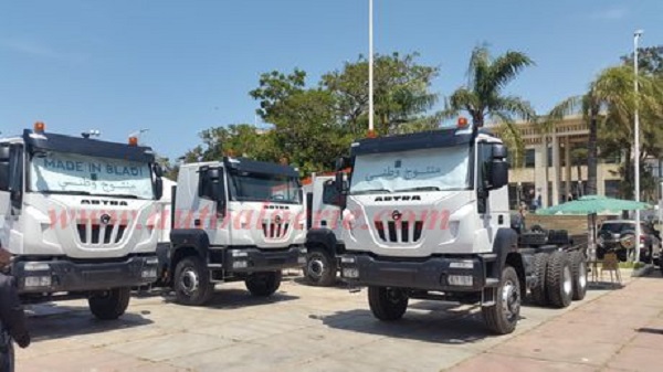 Foire Internationale d’Alger : Des camions Astra estampillés « Made In Bladi » exposés