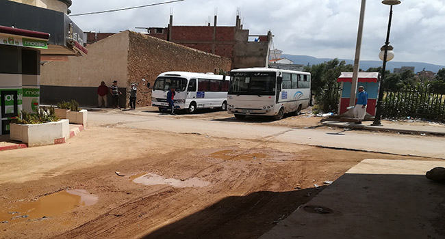 Oran : La station de bus et taxis en piteux état !