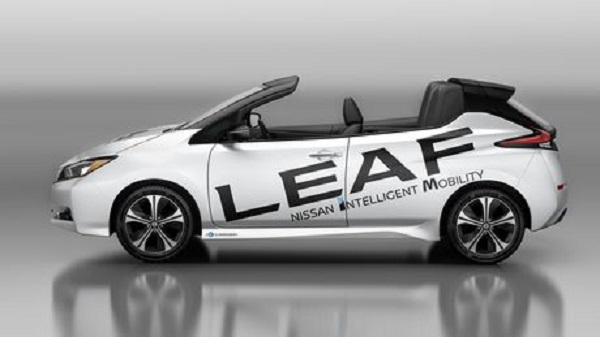 Nissan Motor Corporation : Version cabriolet de la nouvelle Leaf