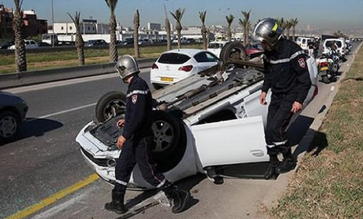 Accidents de la circulation: 5 morts et 8 blessés en 24 heures (Protection civile)