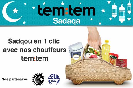 Communiqué : tem:tem, l’ETUSA et la fondation Ness El Khir se mobilisent ensemble pour les plus démunis pendant le Ramadan