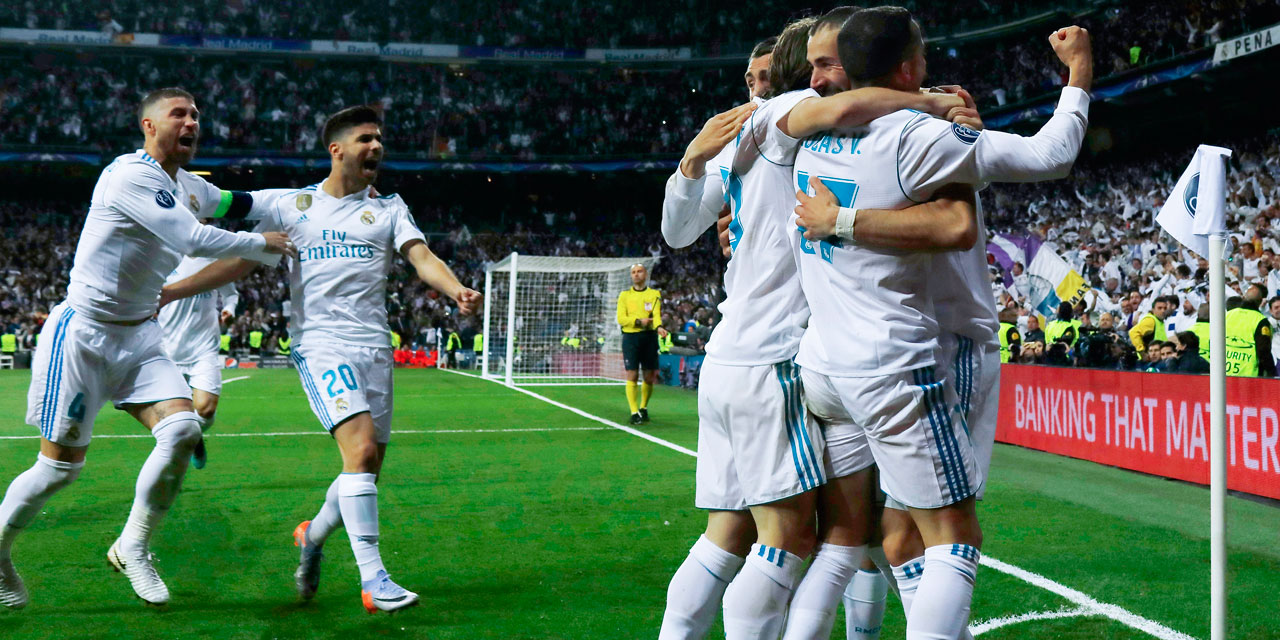 Champions League : Le Real Madrid s’offre une 3e finale de suite