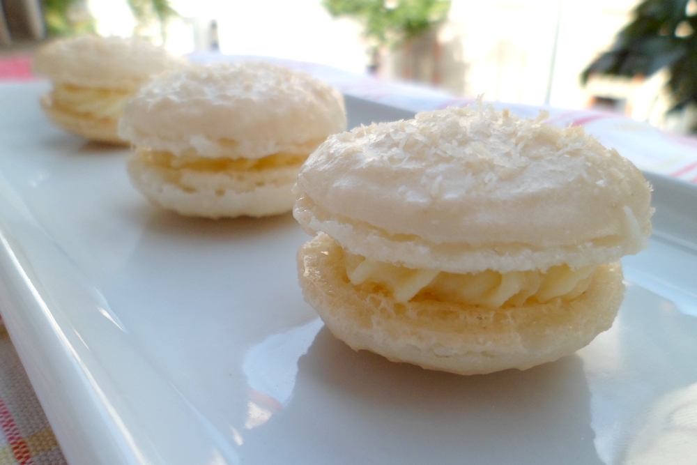Macarons à la noix de coco