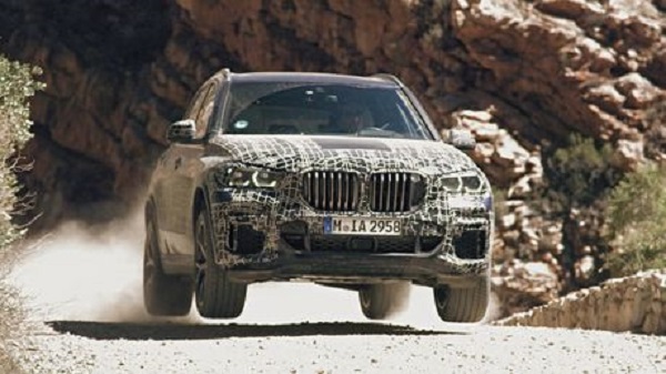BMW Group : Photos et vidéos du nouveau X5…camouflé