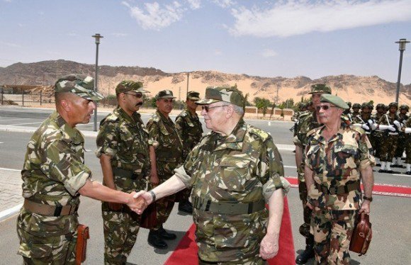 Gaïd Salah inspecte plusieurs unités de l&rsquo;ANP le long des frontières Sud-Est du pays