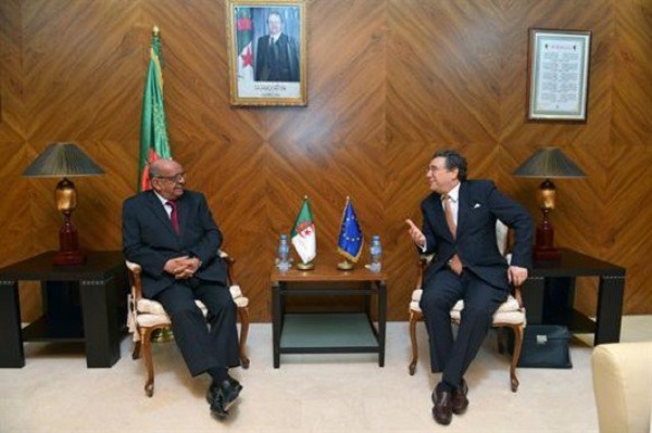 Le représentant spécial de l’UE pour le Sahel évoque avec Messahel le processus de paix au Mali