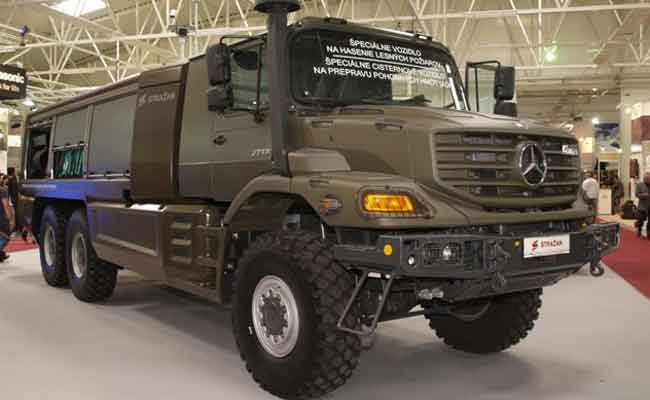 Industrie militaire : livraison de 410 véhicules de marque Mercedes-Benz