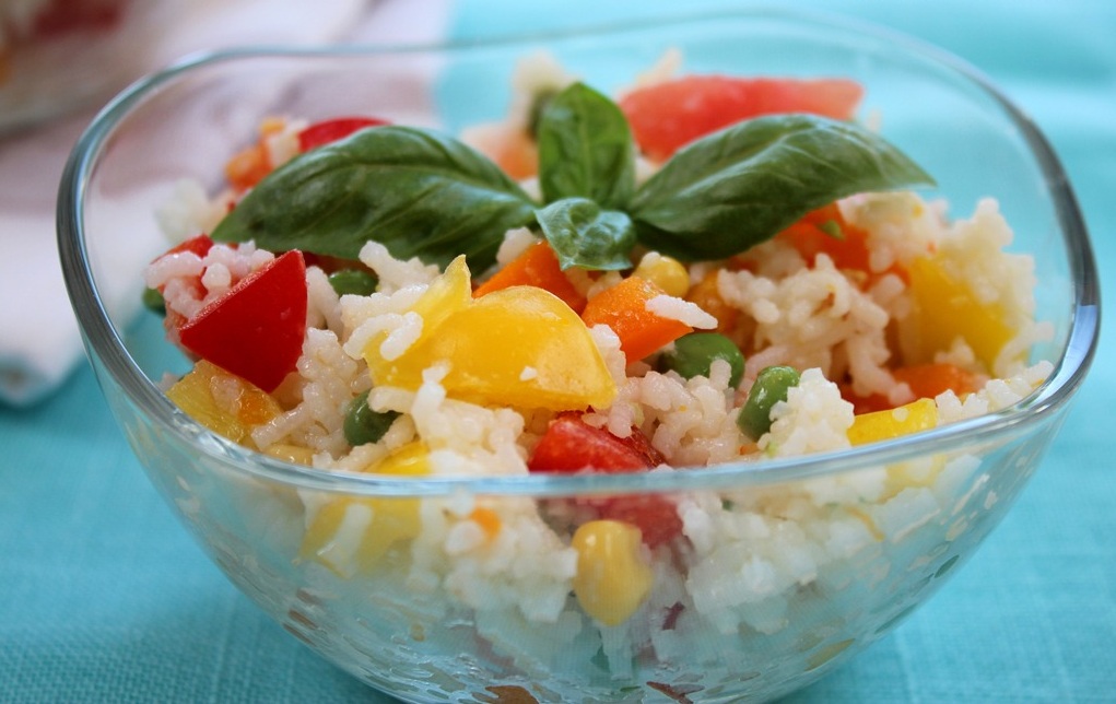 Recette: Salade composée au riz