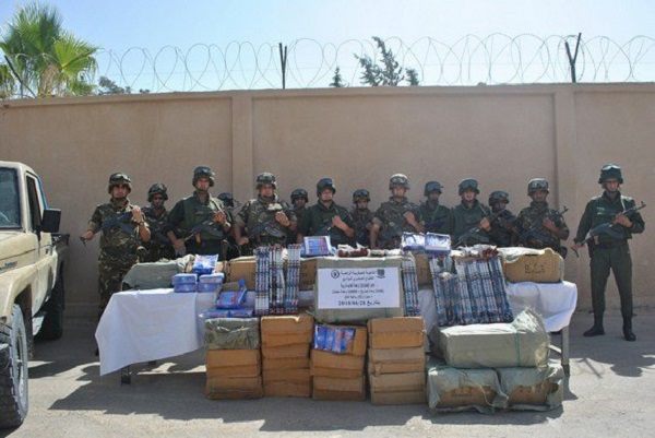 Près de 7 kg de kif traité saisis à Relizane et El Oued (MDN)