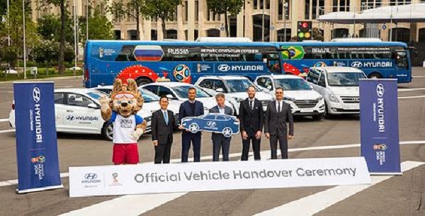 Hyundai : Hyundai fournit 530 véhicules dans le cadre de la Coupe du Monde de la FIFA,