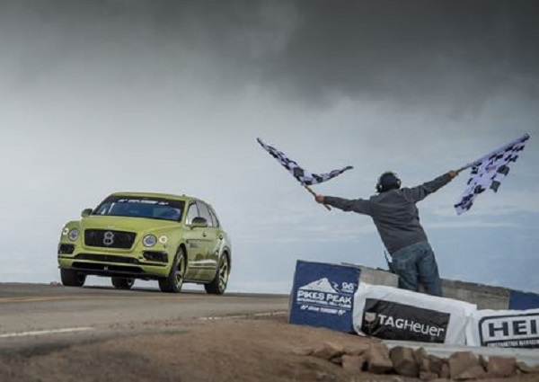 Bentley : Série spéciale pour le Bentayga dans la foulée de Pikes Peak