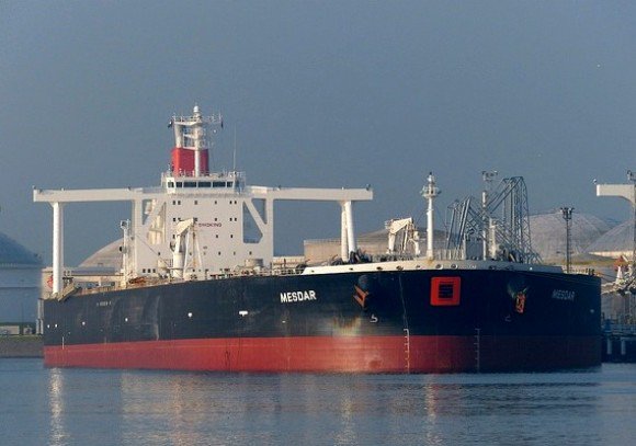 Bejaia: chargement d’une cargaison de 285.000 tonnes de pétrole brut à bord du « Mesdar »