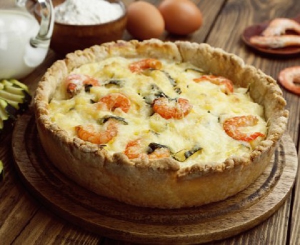 Quiche aux fruits de mer
