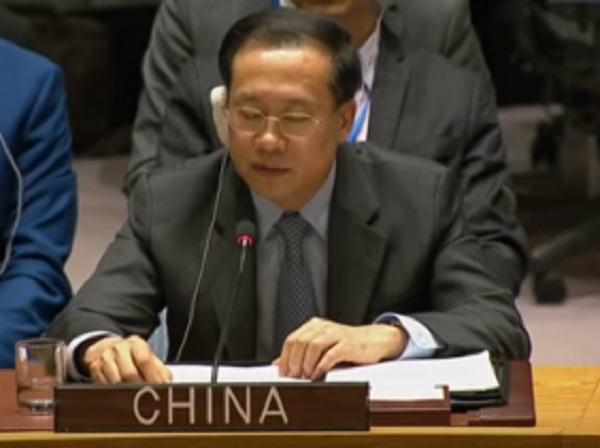 Ambassadeur de Chine à l’ONU : «la résolution pouvait aider à protéger les civils palestiniens»