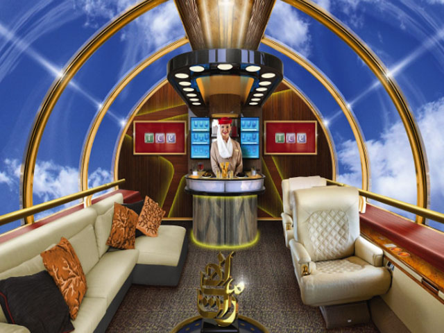 Emirates veut des avions de ligne sans hublot