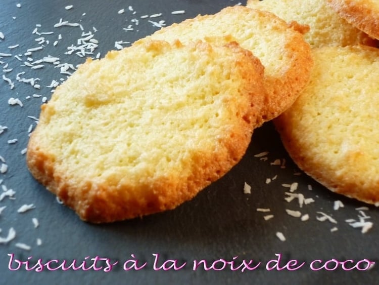 Recette: Biscuits à la noix de coco