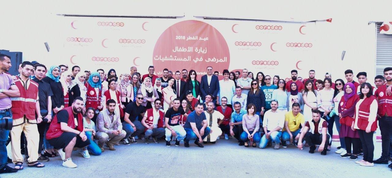 Ooredoo et le CRA partagent les joies de l’Aïd el Fitr avec les enfants hospitalisés