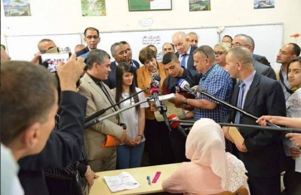 Mme Benghabrit donne le coup d’envoi des épreuves du baccalauréat 2018