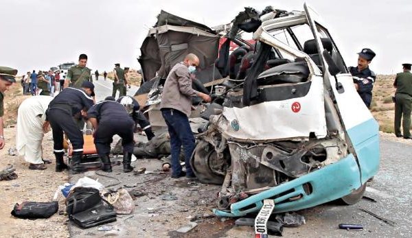 Accidents de la route: 9 morts et 31 blessés lors des dernières 48 heures