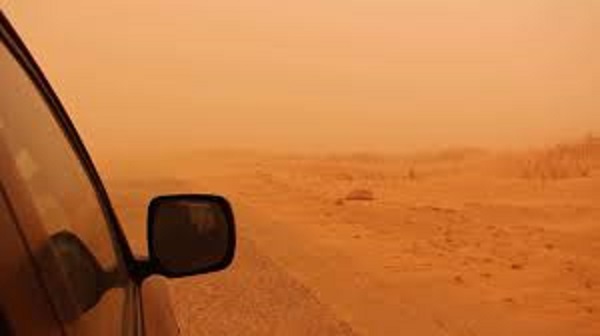 Soulèvement de sable à Adrar et Béchar