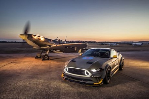 Goodwood « Festival of Speed 2018’ » : Une Mustang de 700 ch aux couleurs de la Royal Air Force