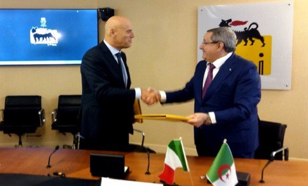 Energie: Sonatrach et Eni signent un accord renforçant leur partenariat