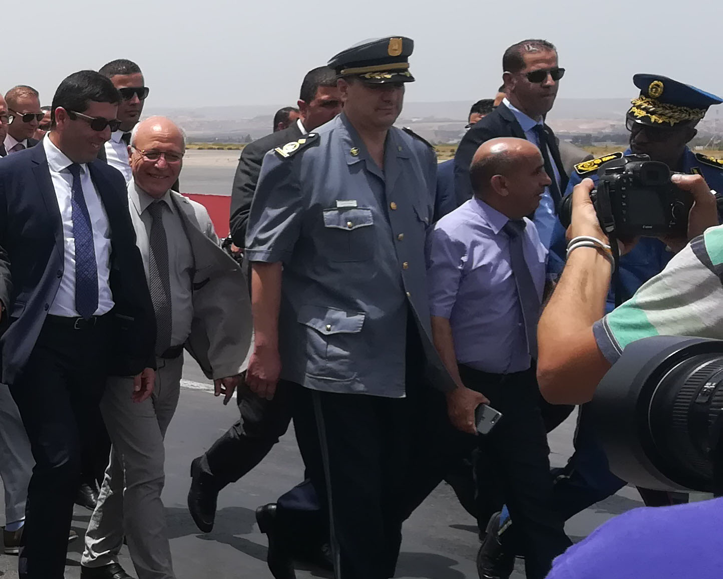 Aéroport Ahmed Ben Bella d’Oran : Un accueil chaleureux réservé aux émigrés