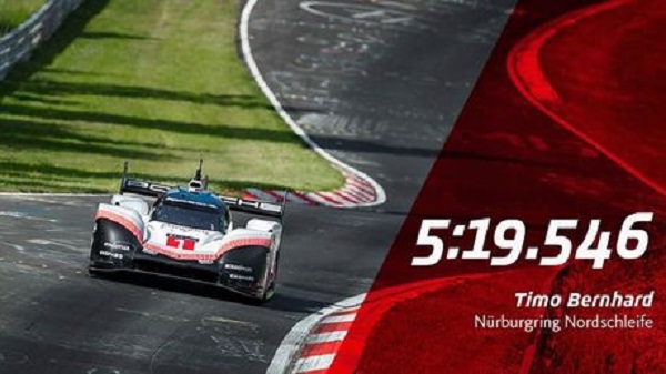 Porsche : La 919 Hybrid Evo pulvérise le record du Nürburgring