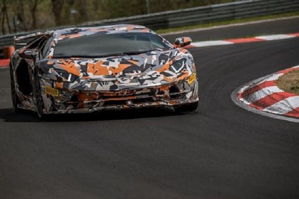 Lamborghini : Record du Nürburgring pour l’Aventador SVJ