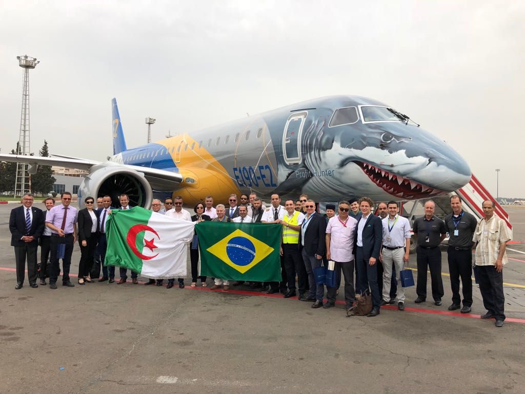 Photos: L’avion de ligne le plus silencieux, le plus efficace et le plus récent au monde en visite à Alger