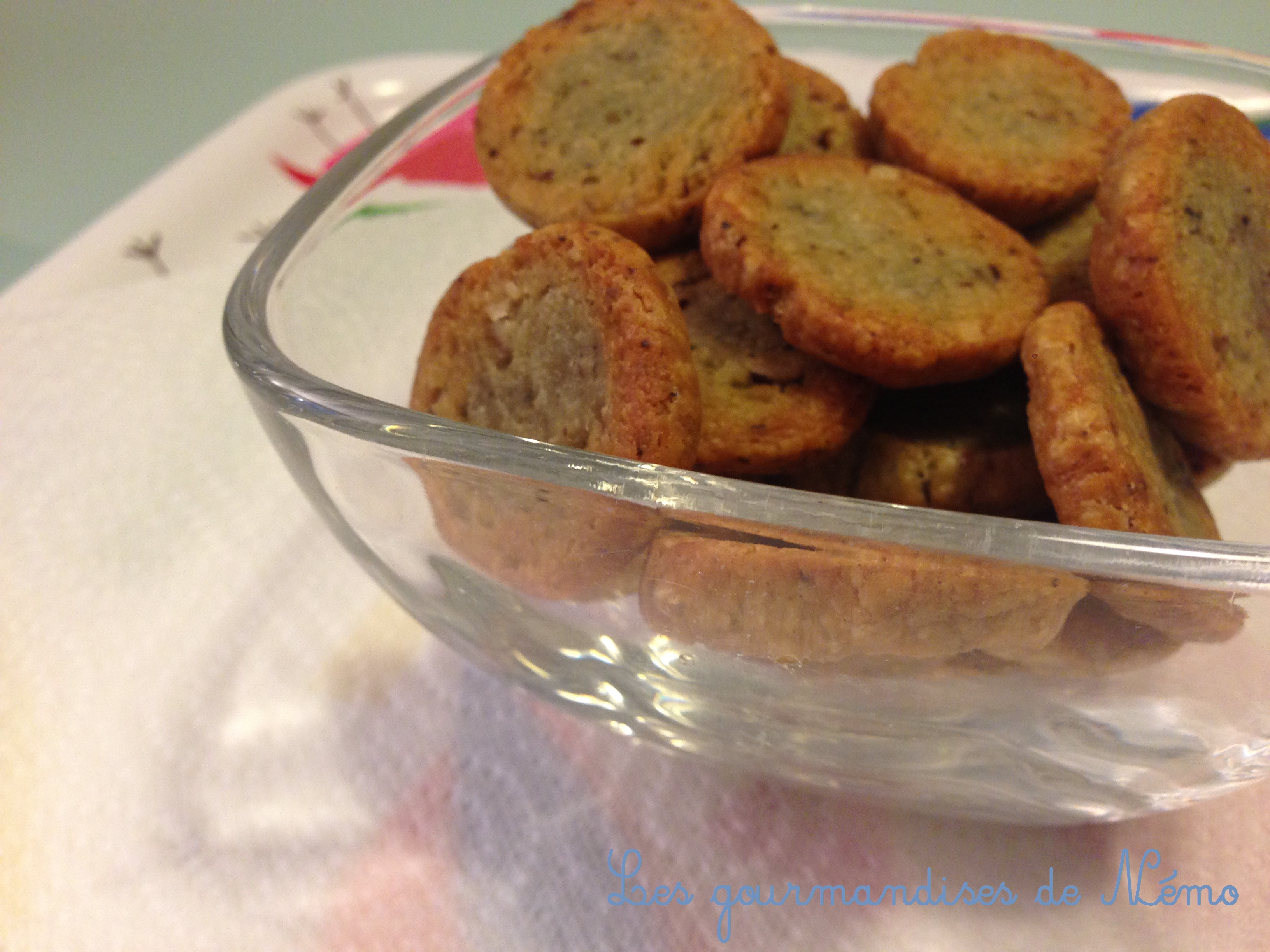 Recette: Crackers fromage-noix
